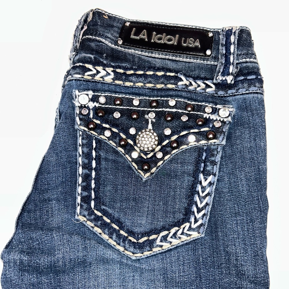 LA Idol USA Dark Wash Bootcut Jeans